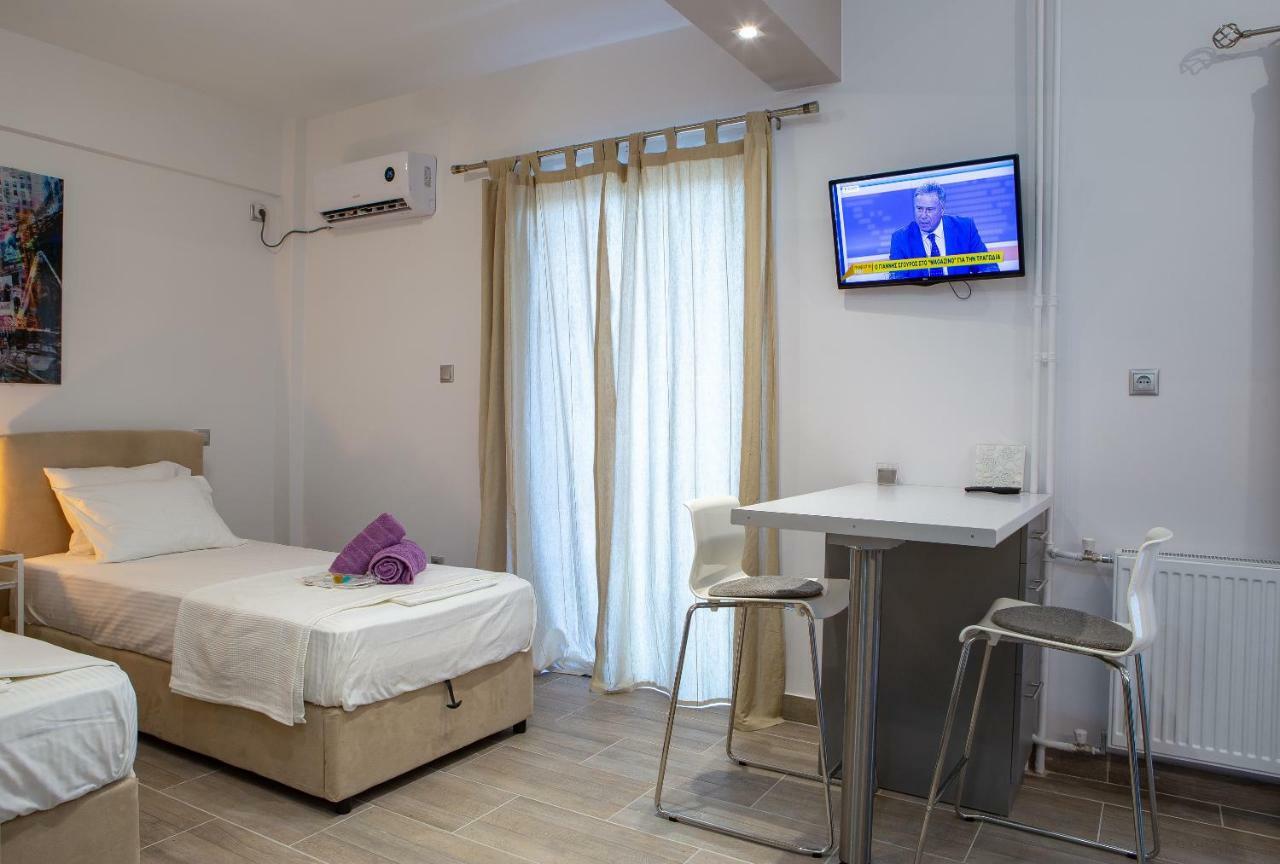 Gazi Square Luxury Studio Lejlighed Athen Eksteriør billede
